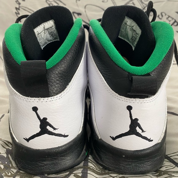 Nike Air Jordan 10 Retro ‘Seattle’ 2019 Size 12M - Picture 3 of 11